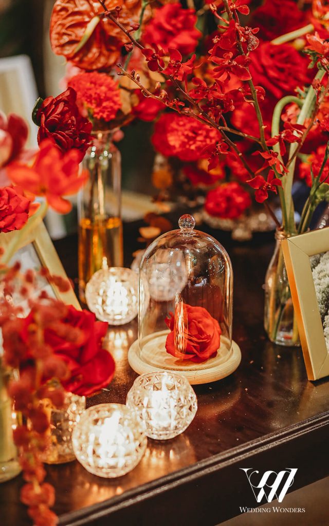 Bàn Gallery tiệc cưới Diễm Thiện Wedding Wonders Việt Nam