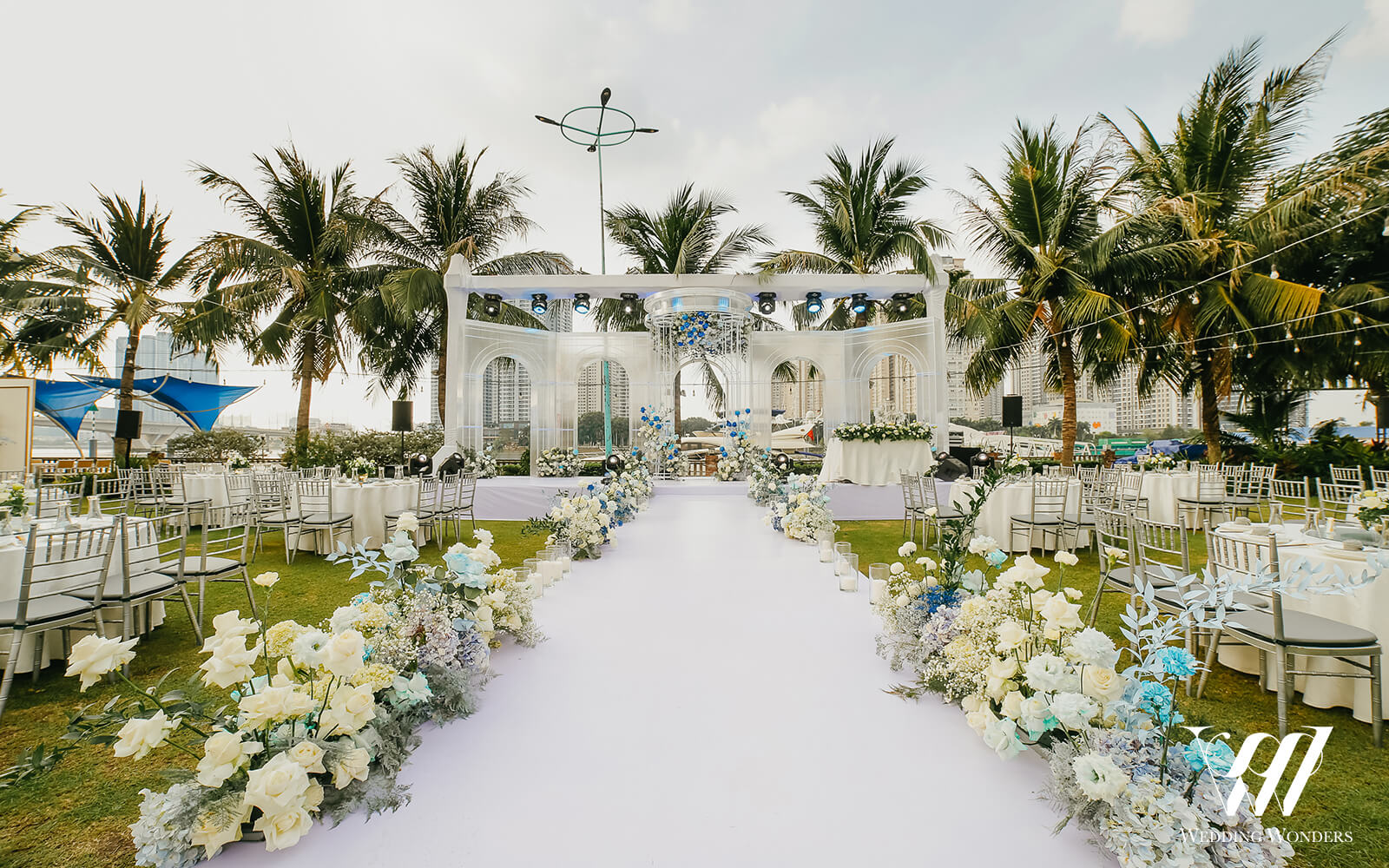 Tiệc cưới ngoài trời | Các ý tưởng trang trí | Wedding Wonders Việt Nam