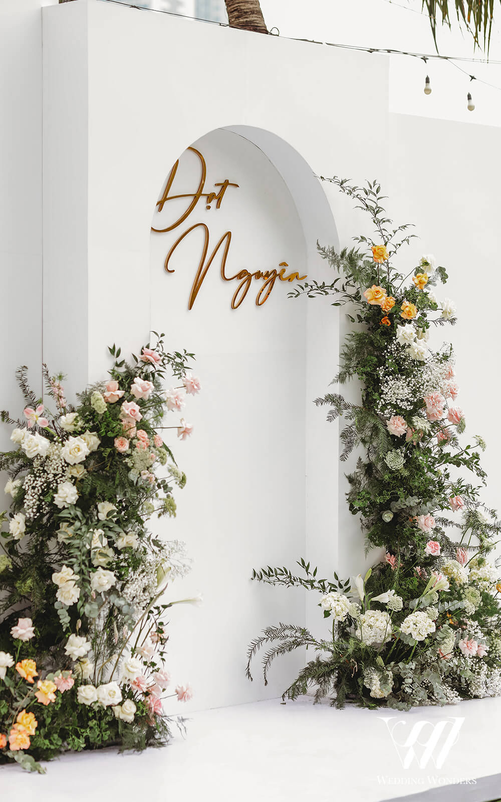 Backdrop-Wedding Đạt & Nguyên by Wedding Wonders Việt Nam