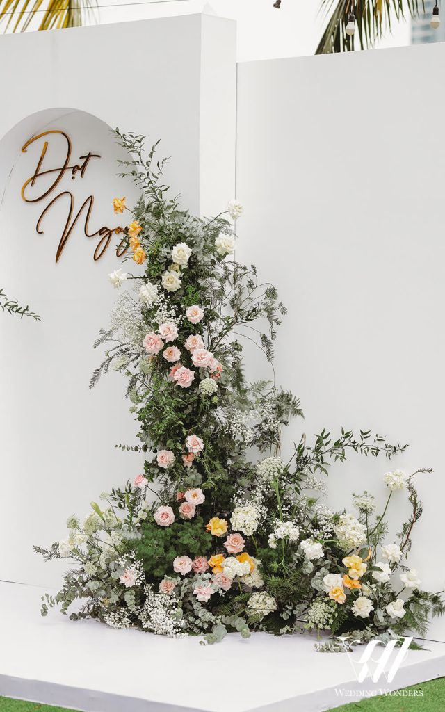 Backdrop-Wedding Đạt & Nguyên by Wedding Wonders Việt Nam